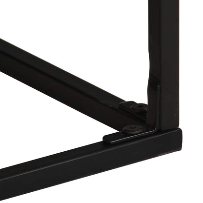 Couchtisch 68x68x41 cm Raues Mangoholz