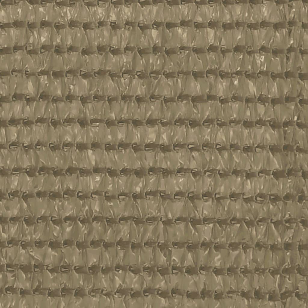 Zeltteppich Taupe 400x700 cm HDPE