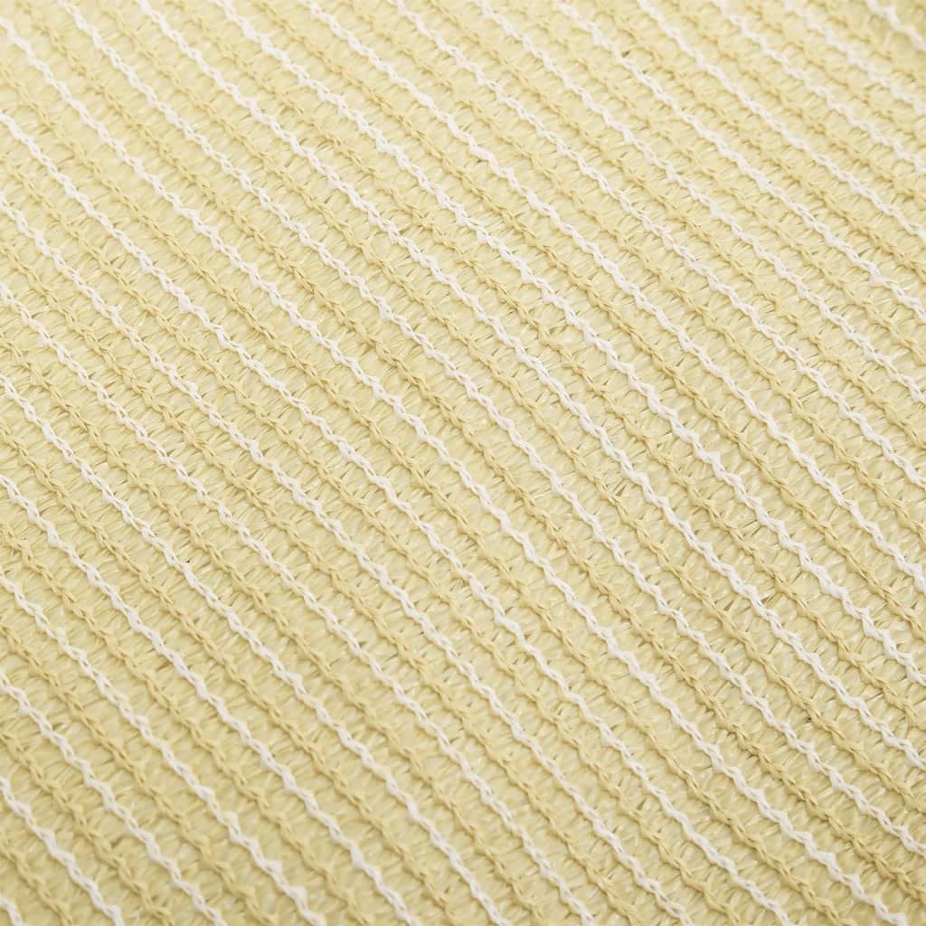 Sonnensegel 160 g/m² Beige 2,5x2,5 m HDPE