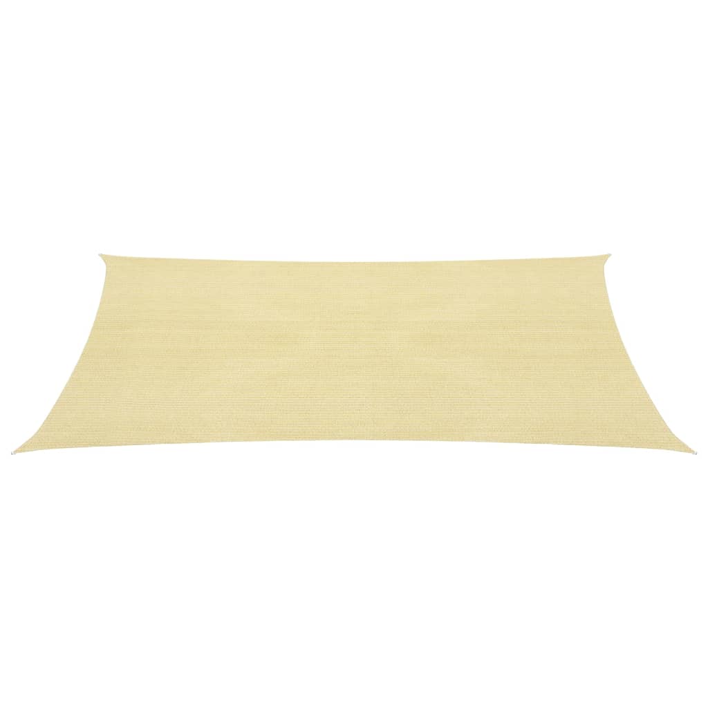 Sonnensegel 160 g/m² Beige 4,5x4,5 m HDPE