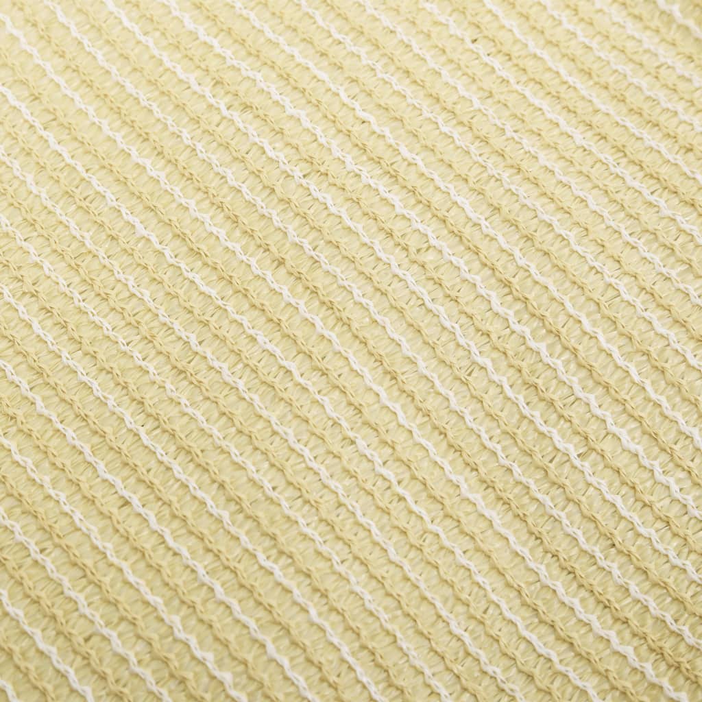 Sonnensegel 160 g/m² Beige 3,5x5 m HDPE