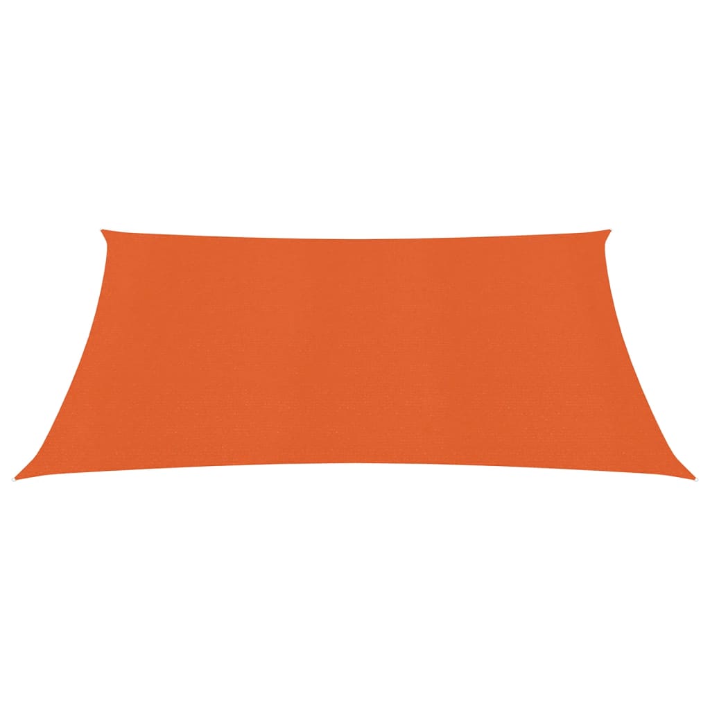 Sonnensegel 160 g/m² Orange 3x3 m HDPE