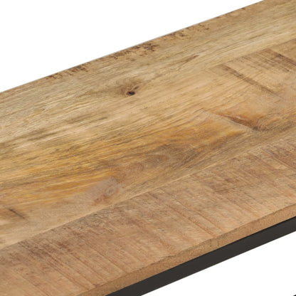 TV-Schrank 180x30x50 cm Raues Mangoholz