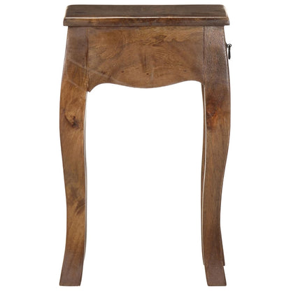Nachttisch 28x28x46 cm Massivholz Mango