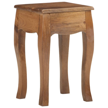 Nachttisch 28x28x46 cm Massivholz Mango