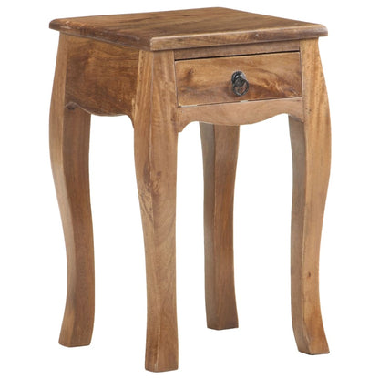 Nachttisch 28x28x46 cm Massivholz Mango