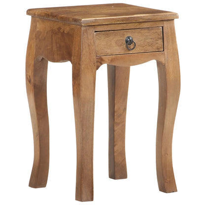 Nachttisch 28x28x46 cm Massivholz Mango