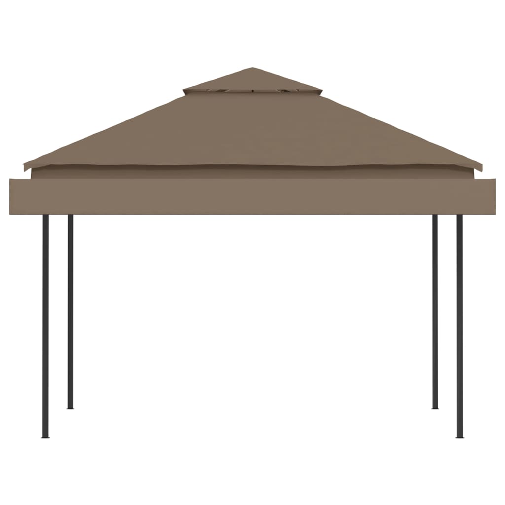 Pavillon mit Doppelt Erweiterten Dächern 3x3x2,75 cm 180 g/m²