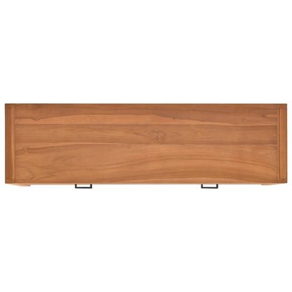 TV-Schrank 140x40x45 cm Teakholz