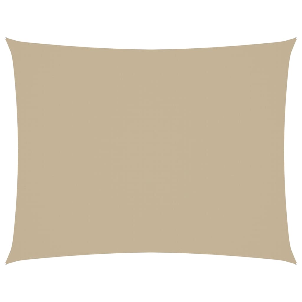 Sonnensegel Oxford-Gewebe Rechteckig 2x3,5 m Beige