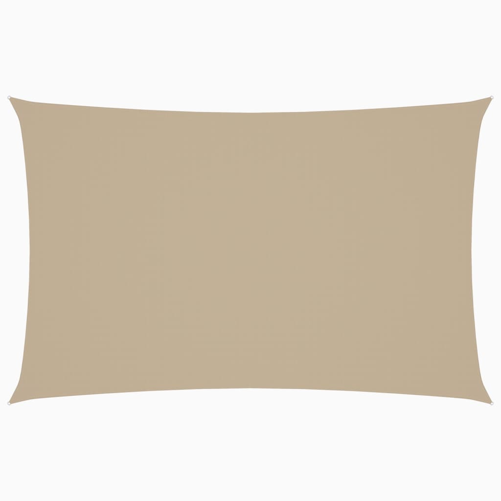 Sonnensegel Oxford-Gewebe Rechteckig 2x4,5 m Beige