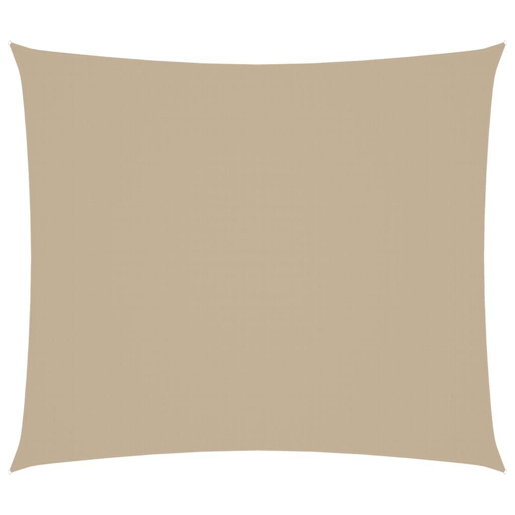 Sonnensegel Oxford-Gewebe Rechteckig 2,5x3 m Beige