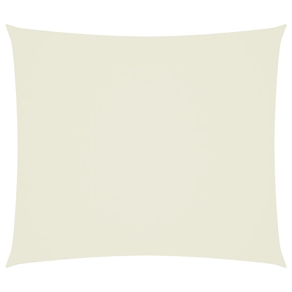 Sonnensegel Oxford-Gewebe Rechteckig 2,5x3 m Creme