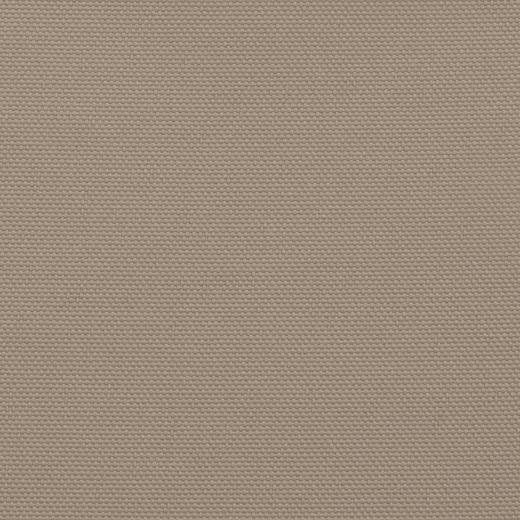 Sonnensegel Oxford-Gewebe Rechteckig 2,5x5 m Taupe