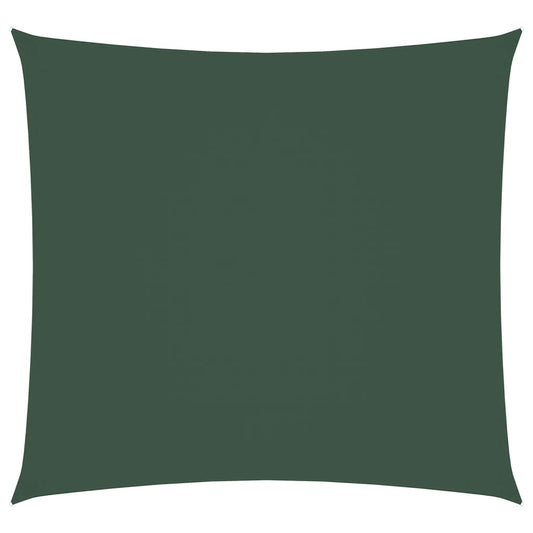 Sonnensegel Oxford-Gewebe Quadratisch 2,5x2,5 m Dunkelgrün