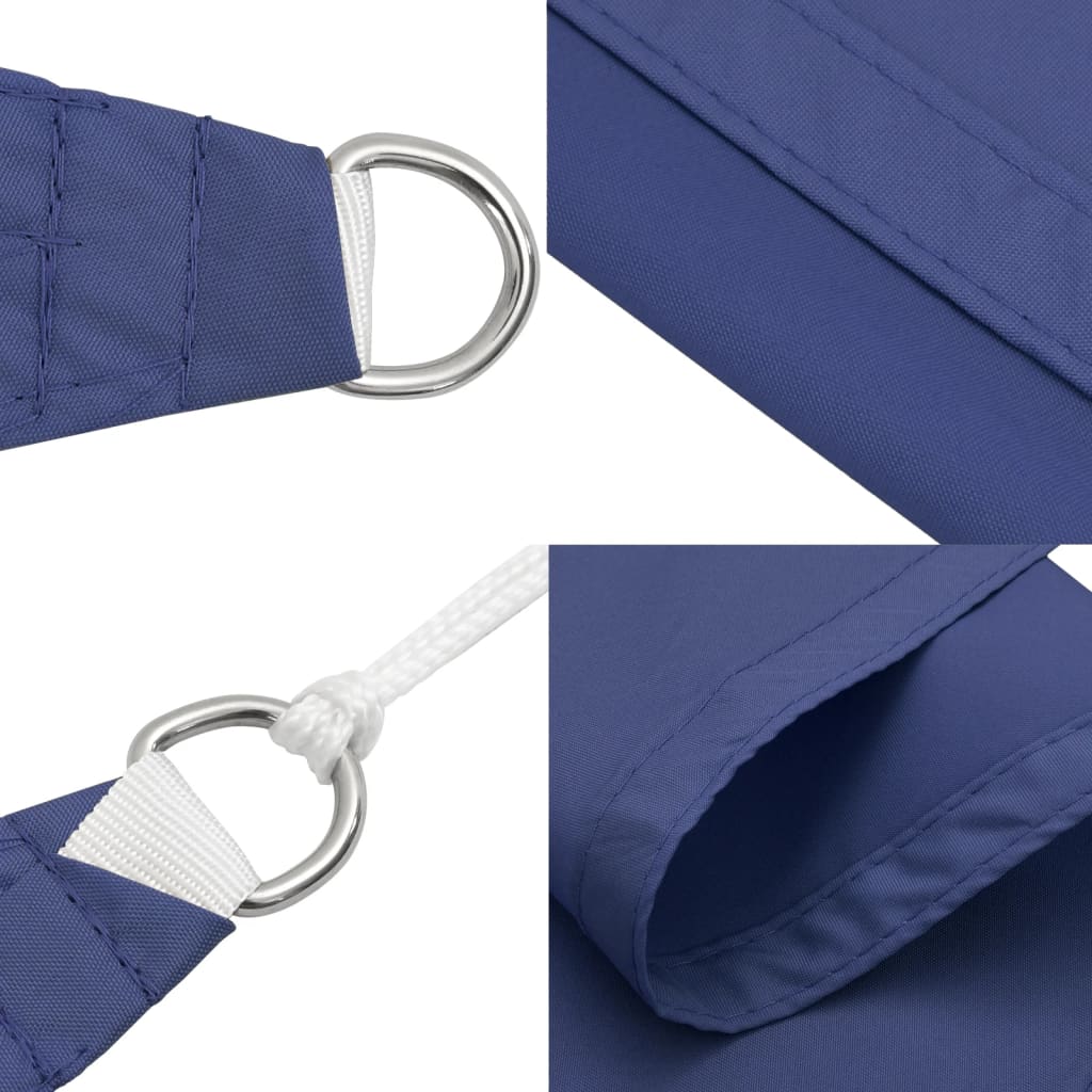 Sonnensegel Oxford-Gewebe Quadratisch 7x7 m Blau