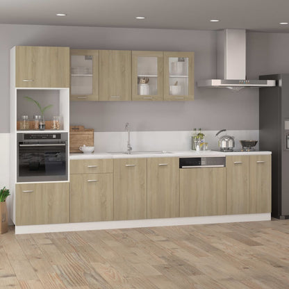 Hängeschrank Lyon Sonoma-Eiche 39,5x31x60 cm Holzwerkstoff