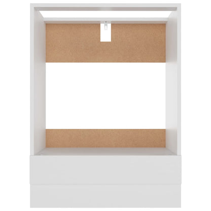 Herdumbauschrank Lyon Weiß 60x46x81,5 cm Holzwerkstoff