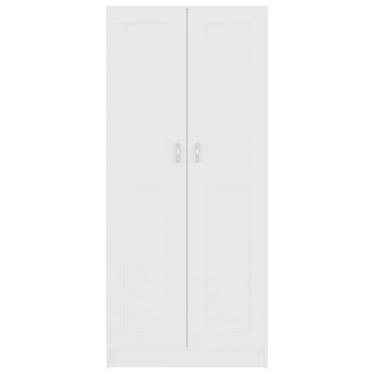 Bücherschrank Weiß 82,5x30,5x185,5 cm Holzwerkstoff