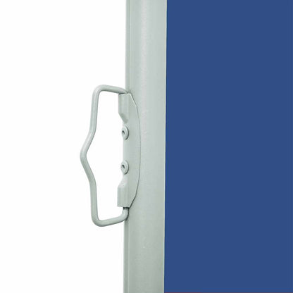 Seitenmarkise Ausziehbar 600x160 cm Blau
