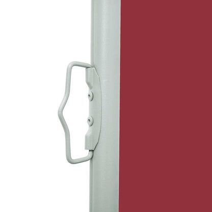 Seitenmarkise Ausziehbar 600x160 cm Rot