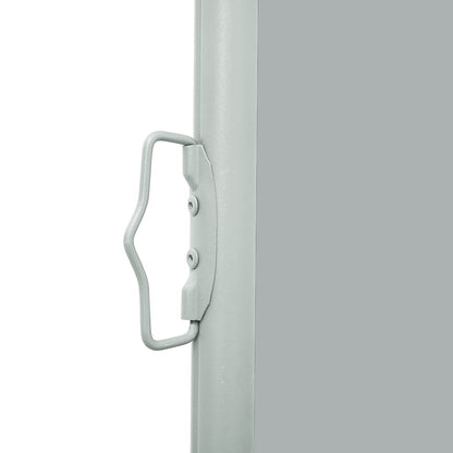 Seitenmarkise Ausziehbar 600x160 cm Grau