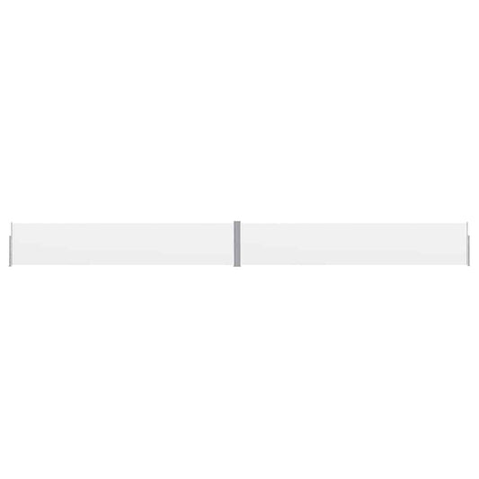Ausziehbare Seitenmarkise 140x1200 cm Creme