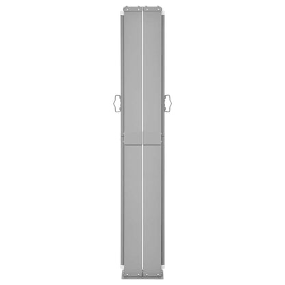 Ausziehbare Seitenmarkise 140x1200 cm Braun