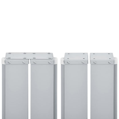 Ausziehbare Seitenmarkise 170x1200 cm Creme