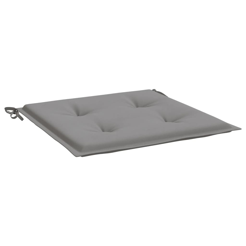 Gartenstuhl-Kissen 6 Stk. Grau 50x50x3 cm Oxford-Gewebe