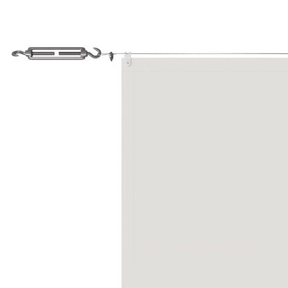 Senkrechtmarkise Weiß 100x800 cm Oxford-Gewebe
