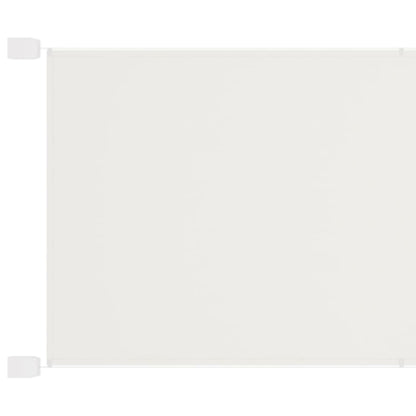 Senkrechtmarkise Weiß 180x800 cm Oxford-Gewebe