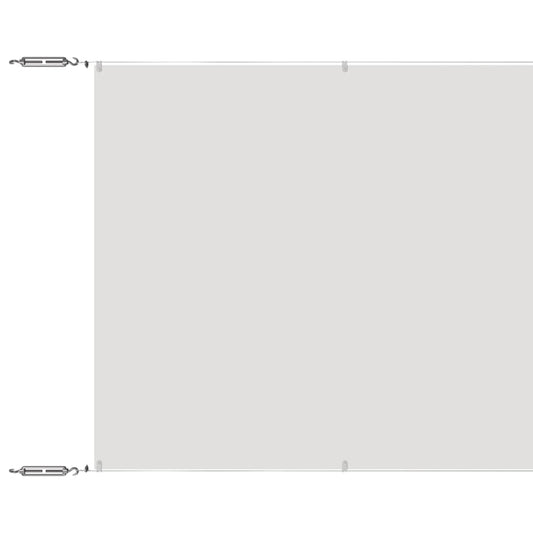 Senkrechtmarkise Weiß 180x1000 cm Oxford-Gewebe