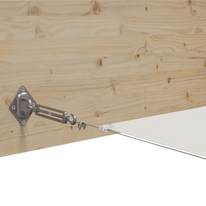 Senkrechtmarkise Weiß 180x1000 cm Oxford-Gewebe