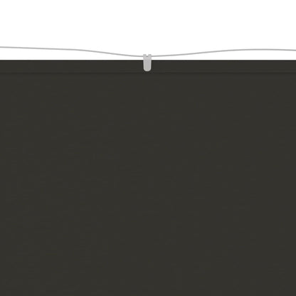 Senkrechtmarkise Anthrazit 100x1200 cm Oxford-Gewebe