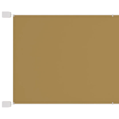 Senkrechtmarkise Beige 140x800 cm Oxford-Gewebe