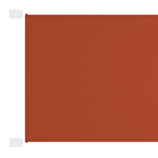 Senkrechtmarkise Terrakotta 180x800 cm Oxford-Gewebe