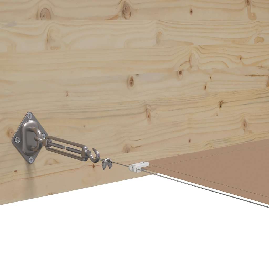 Senkrechtmarkise Taupe 180x1200 cm Oxford-Gewebe