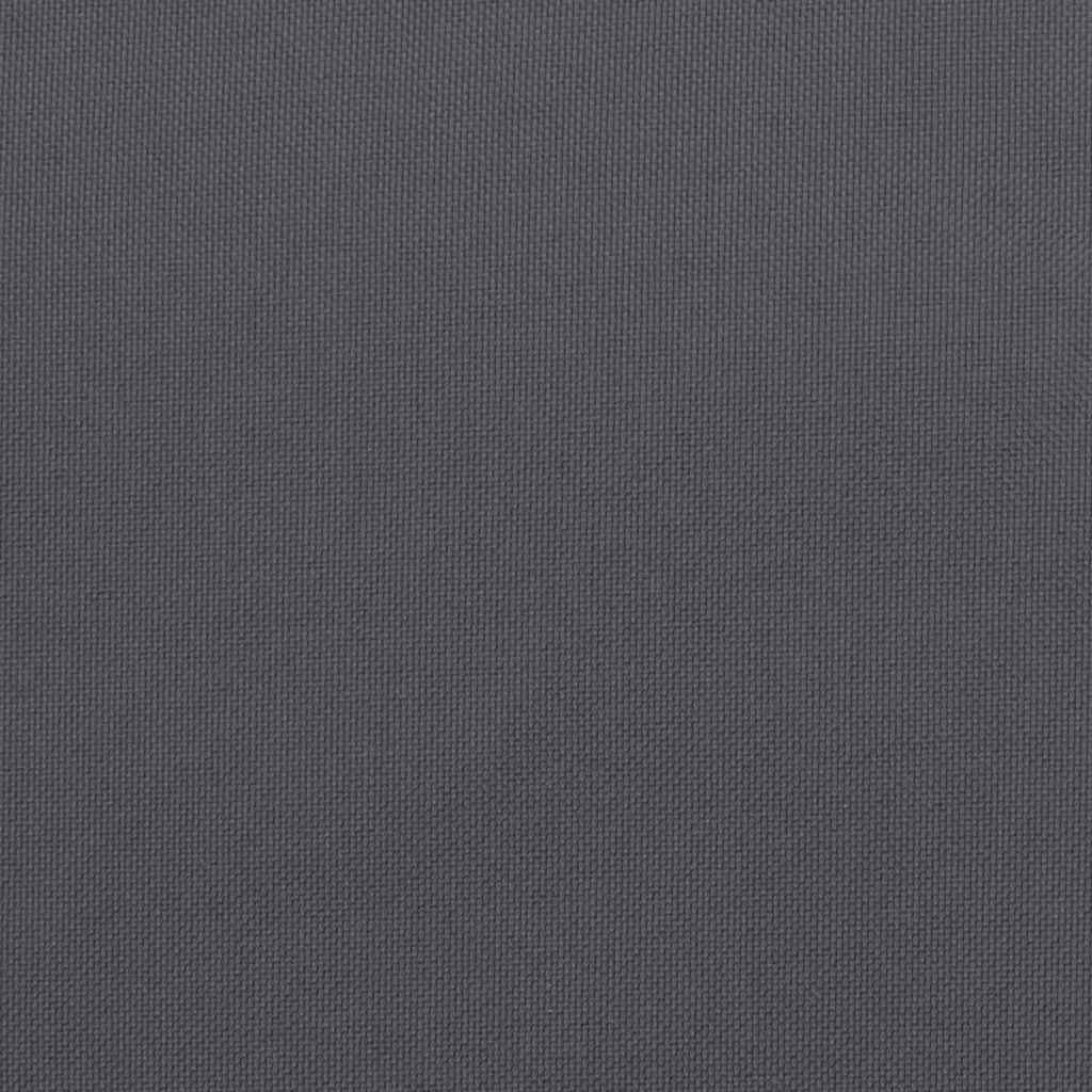 Gartenbank-Auflage Anthrazit 120x(50+50)x7 cm Oxford-Gewebe