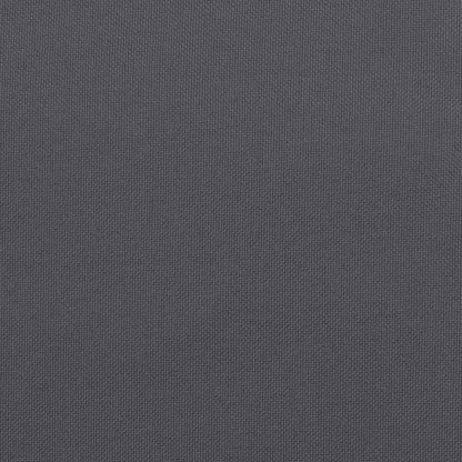 Gartenbank-Auflage Anthrazit 120x(50+50)x7 cm Oxford-Gewebe