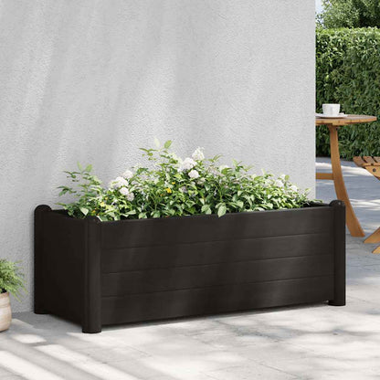 Garten-Hochbeet PP Anthrazit 100x43x35 cm