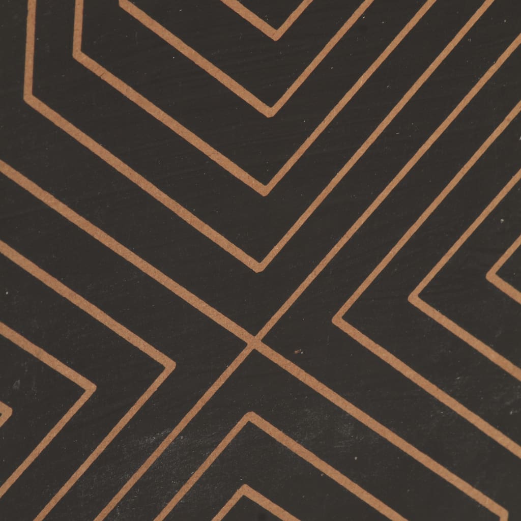 Nachttisch 40x30x50 cm Akazie Massivholz