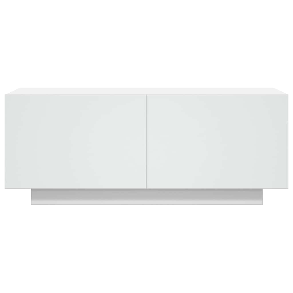 TV-Schrank Weiß 100x35x40 cm Holzwerkstoff