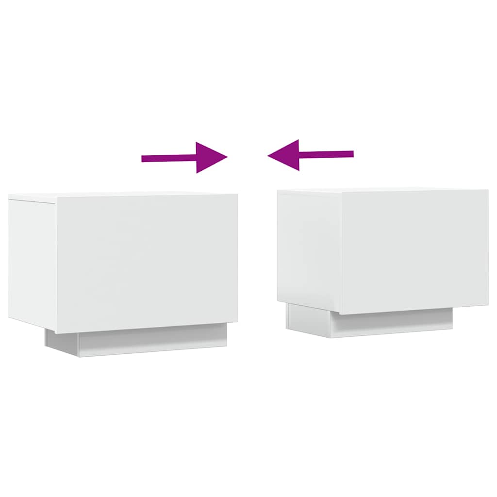 TV-Schrank Weiß 100x35x40 cm Holzwerkstoff