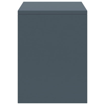 Nachttische 2 Stk. Hellgrau 35x30x40 cm Kiefer Massivholz