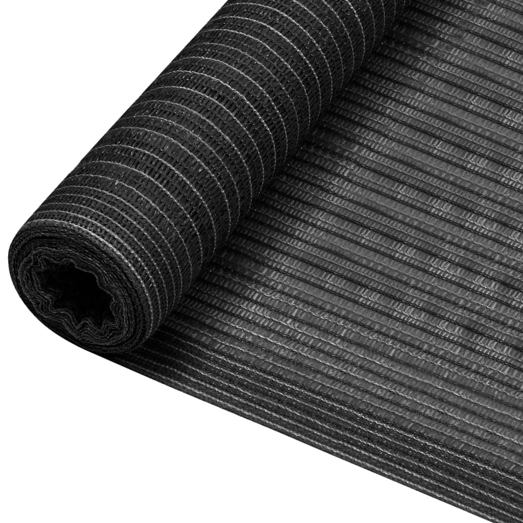 Zaunblende Anthrazit 1,5x25 m HDPE 150 g/m²