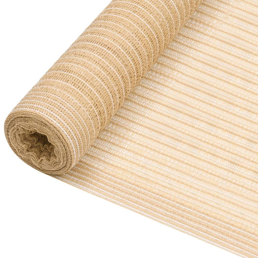 Zaunblende Beige 1x25 m HDPE 75 g/m²