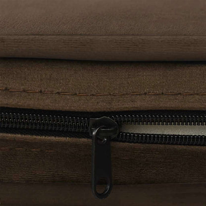 Hundesofa Braun 67x47x36 cm Plüsch