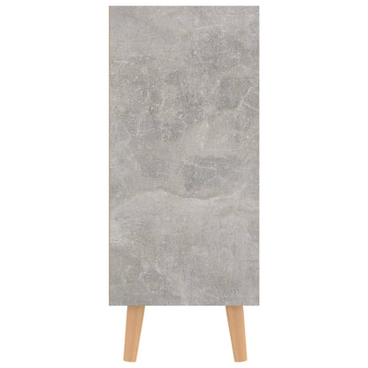Sideboard Betongrau 90x30x72 cm Holzwerkstoff
