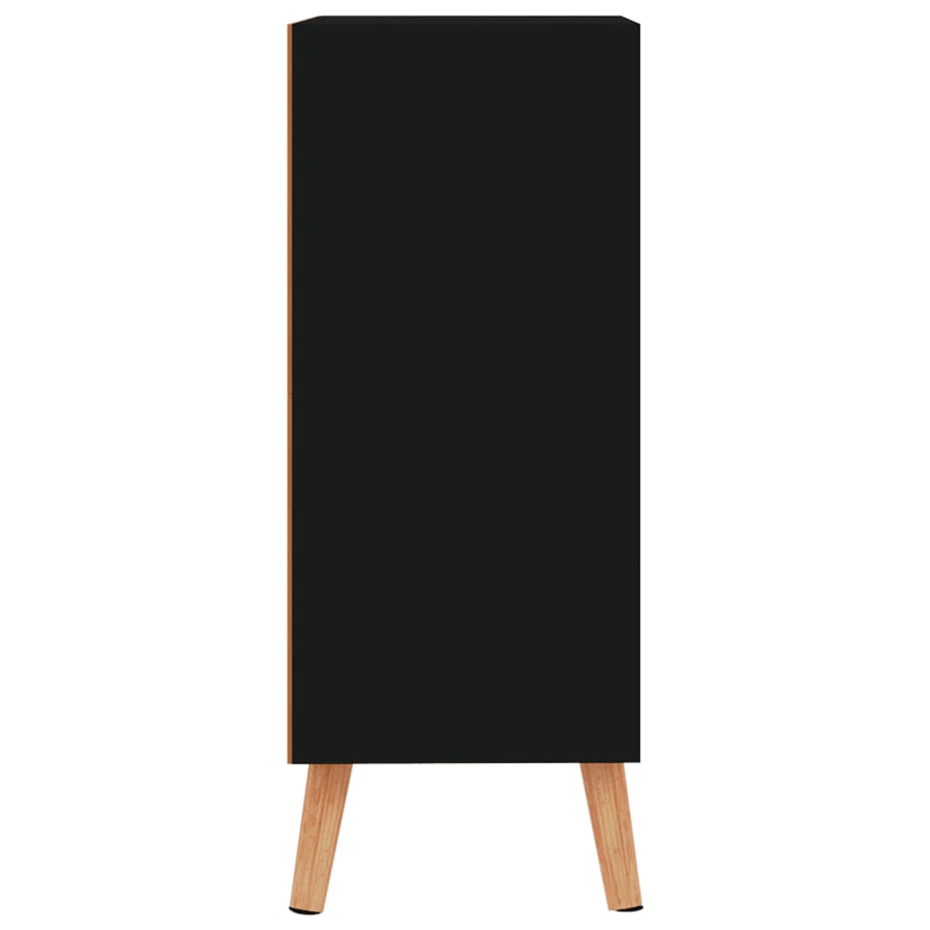 Sideboard Schwarz 60x30x72 cm Holzwerkstoff